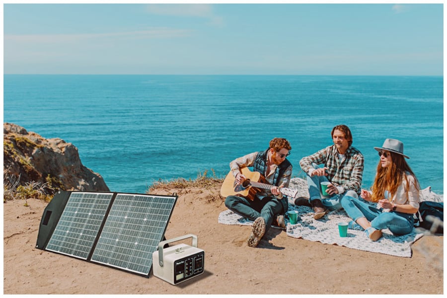 travel potable solar panel